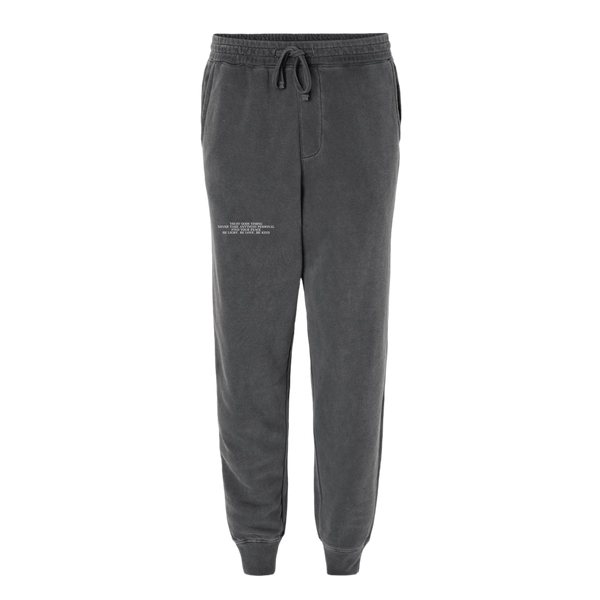 DAILY MANTRA JOGGERS - PIGMENT BLACK